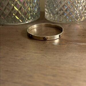 Elegant Silver Bangle Bracelet